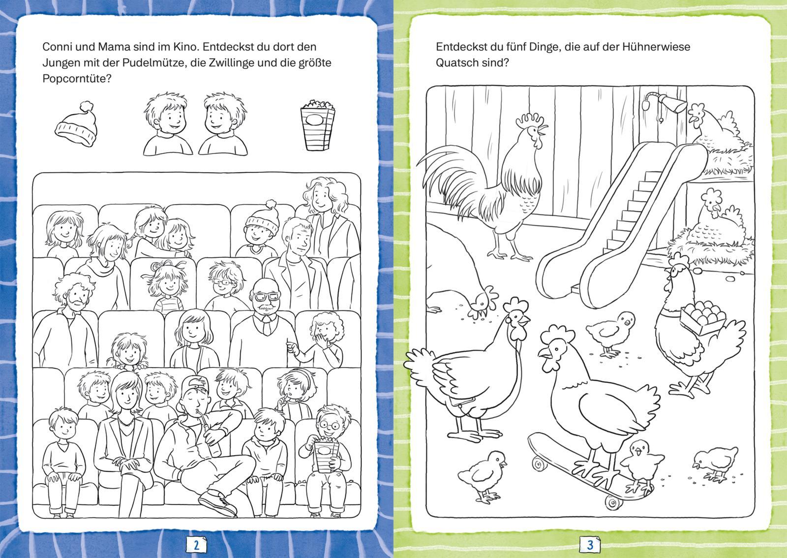 Beispielinhalt (Bild) Aufgepasst! Konzentrationsspiele