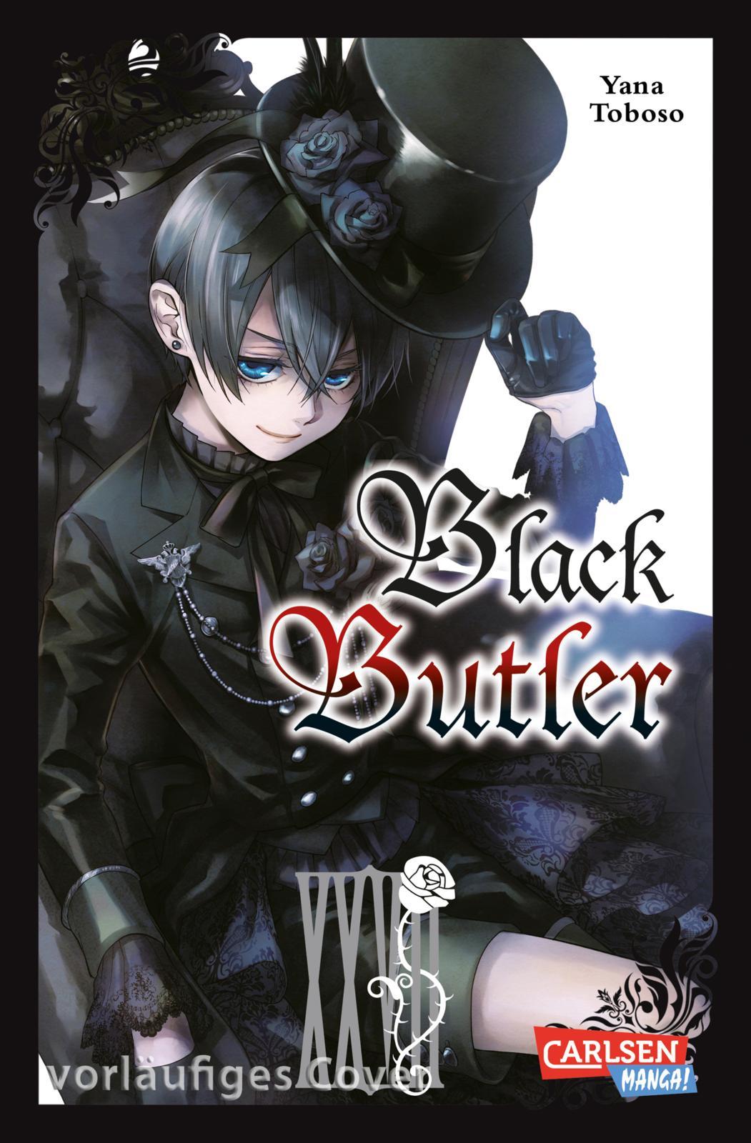 Vorderes Coverbild Black Butler 27