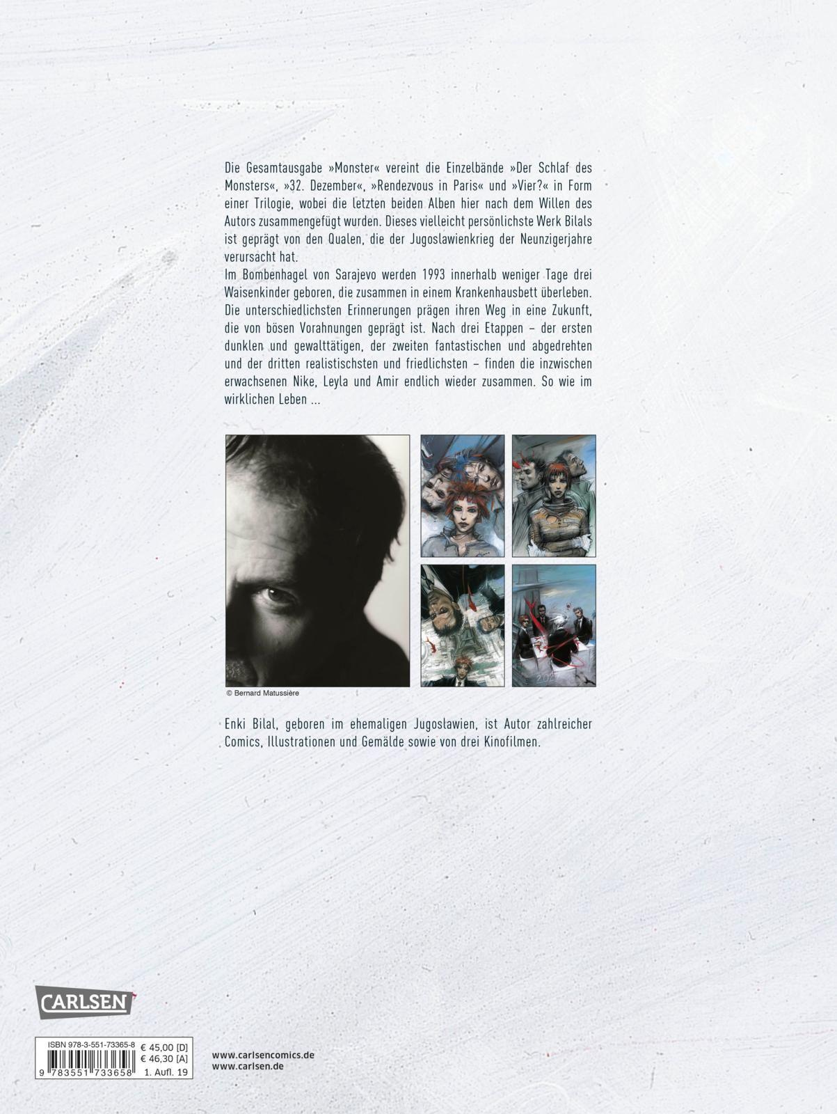 Rückseitencover Monster Gesamtausgabe