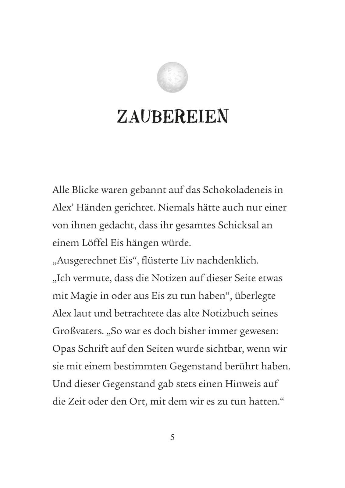 Beispielinhalt (Bild) Im Zeichen der Zauberkugel 5: Die Reise ins ewige Eis