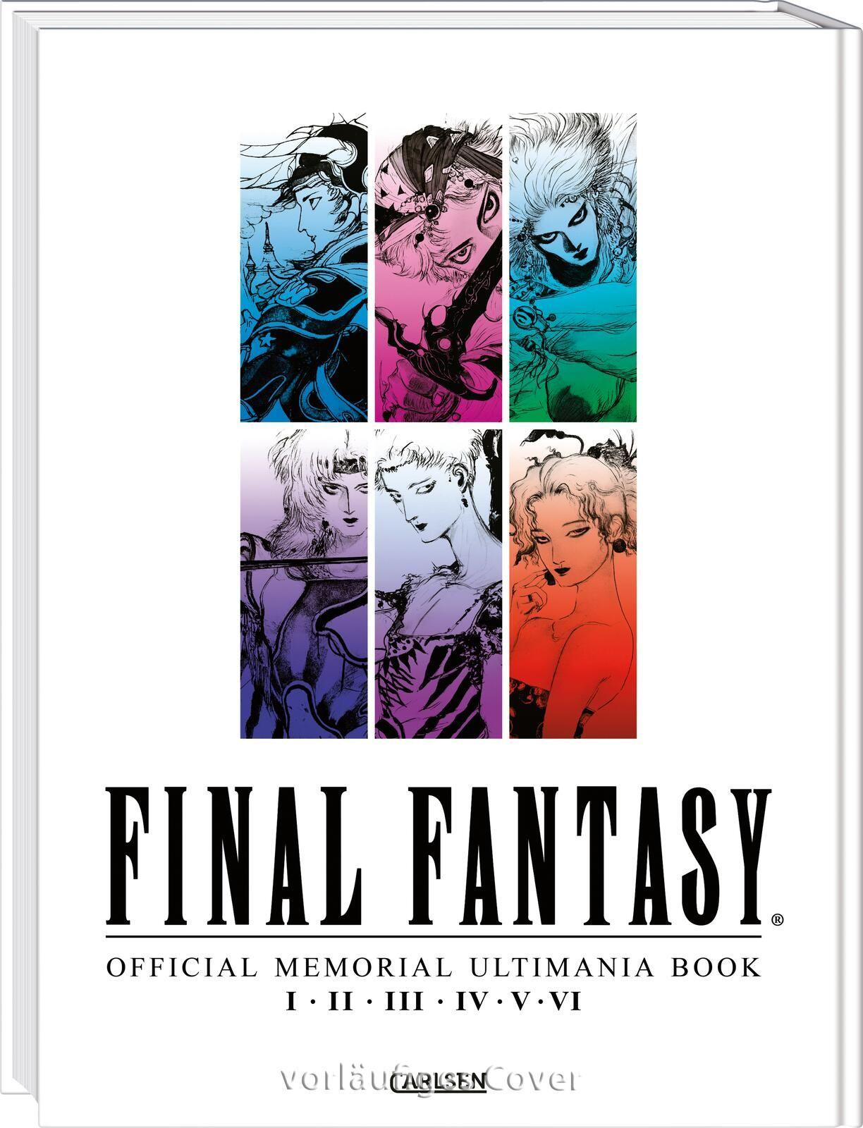 Vorderes Coverbild Final Fantasy - Official Memorial Ultimania : Final Fantasy - Official Memorial Ultimania: I bis VI