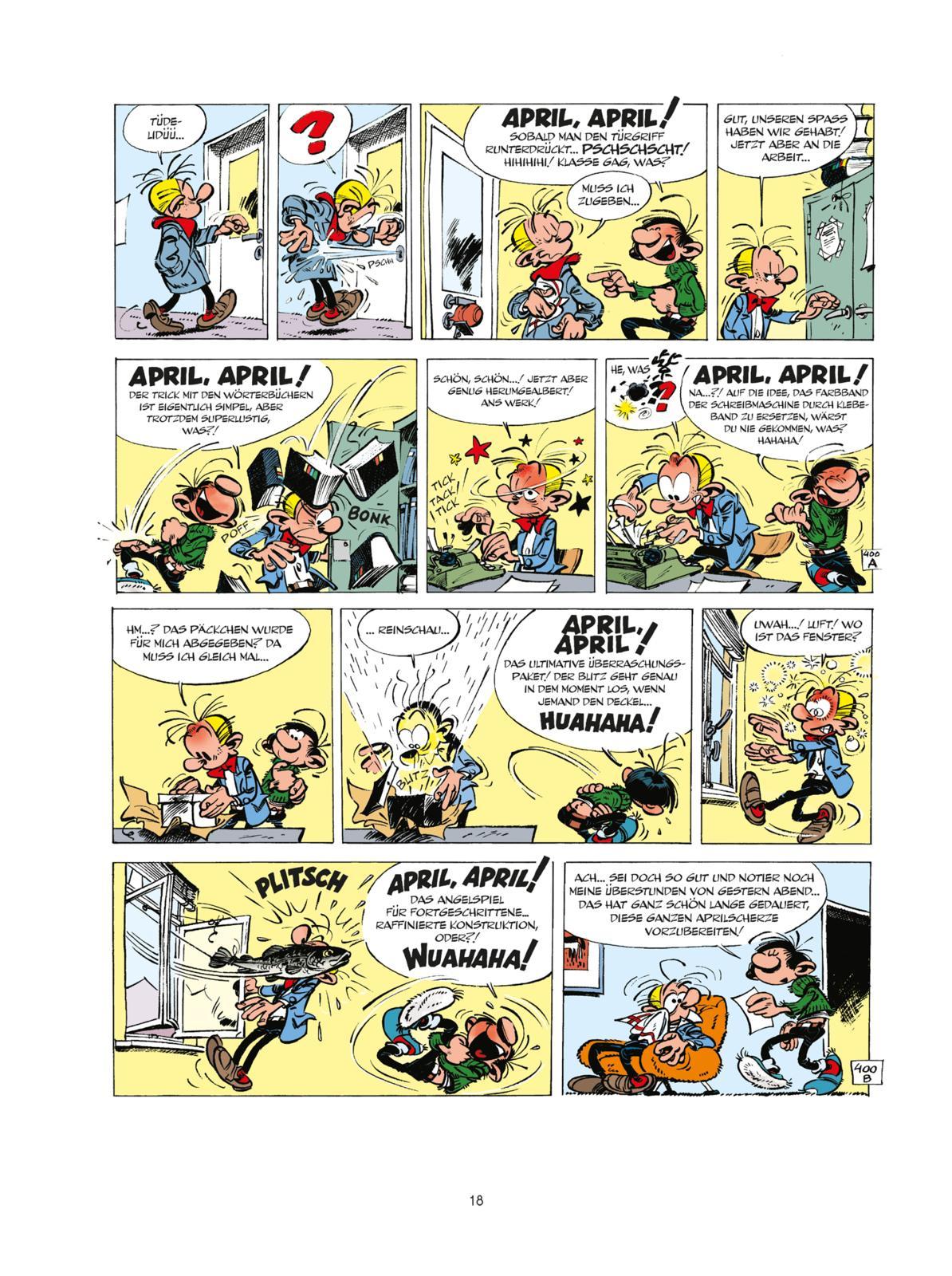 Beispielinhalt (Bild) Gaston Neuedition 7: Folgeschäden