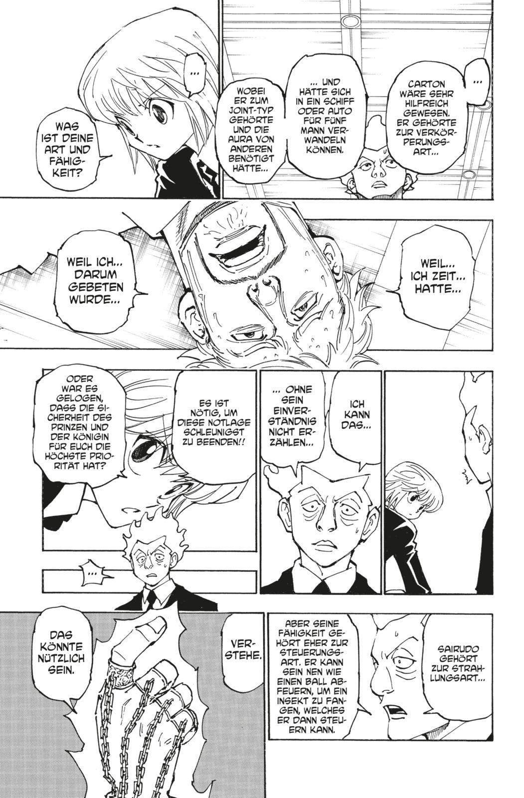Beispielinhalt (Bild) Hunter X Hunter 35