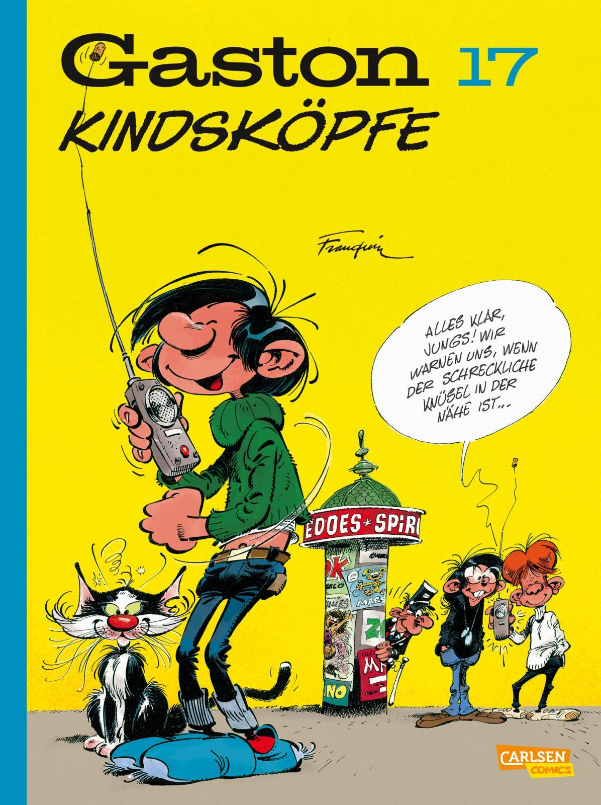 Vorderes Coverbild Gaston Neuedition 17: Kindsköpfe
