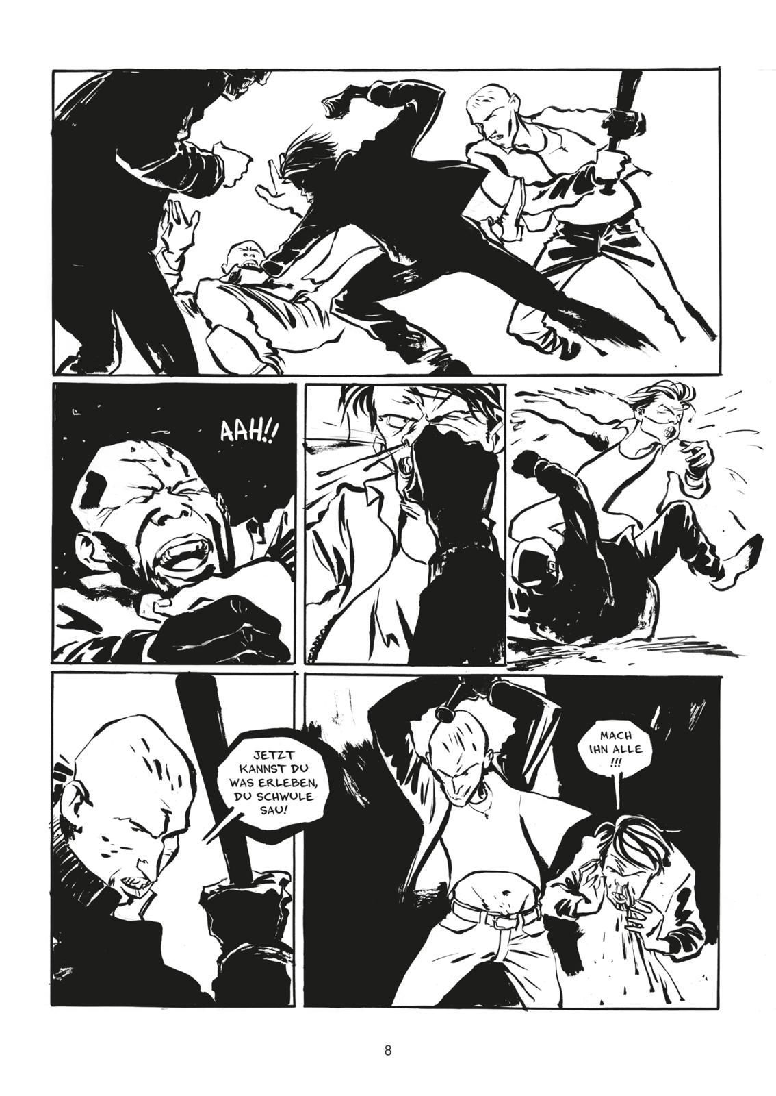 Beispielinhalt (Bild) Knock Out! (Graphic Novel)