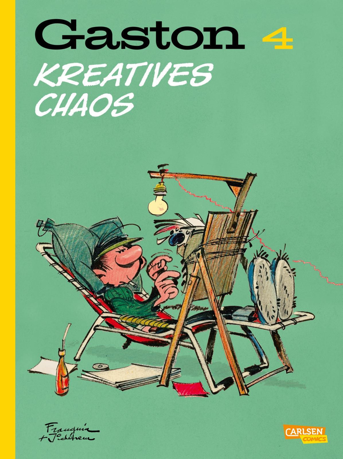 Vorderes Coverbild Gaston Neuedition 4: Kreatives Chaos