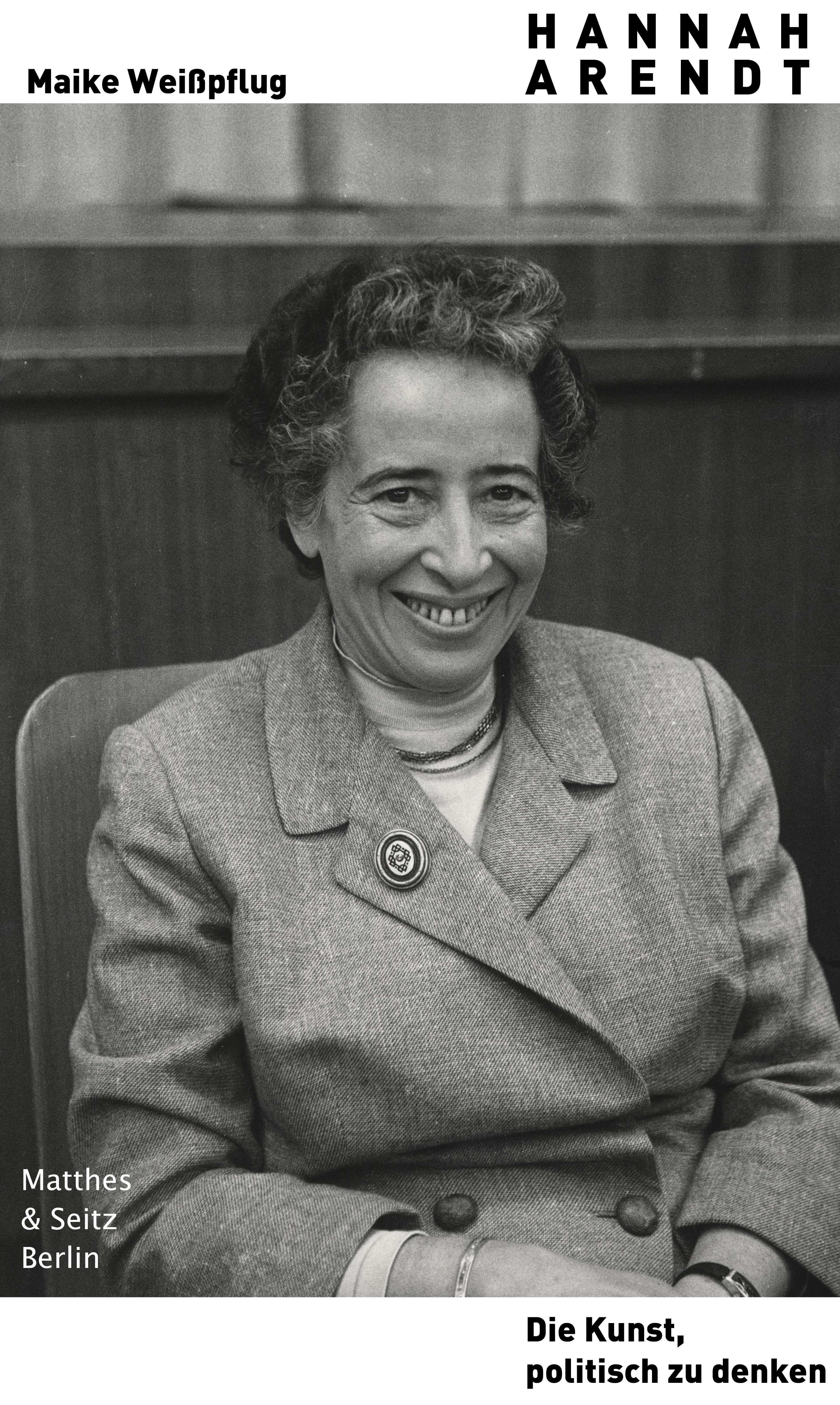 Vorderes Coverbild Hannah Arendt. Die Kunst, politisch zu denken