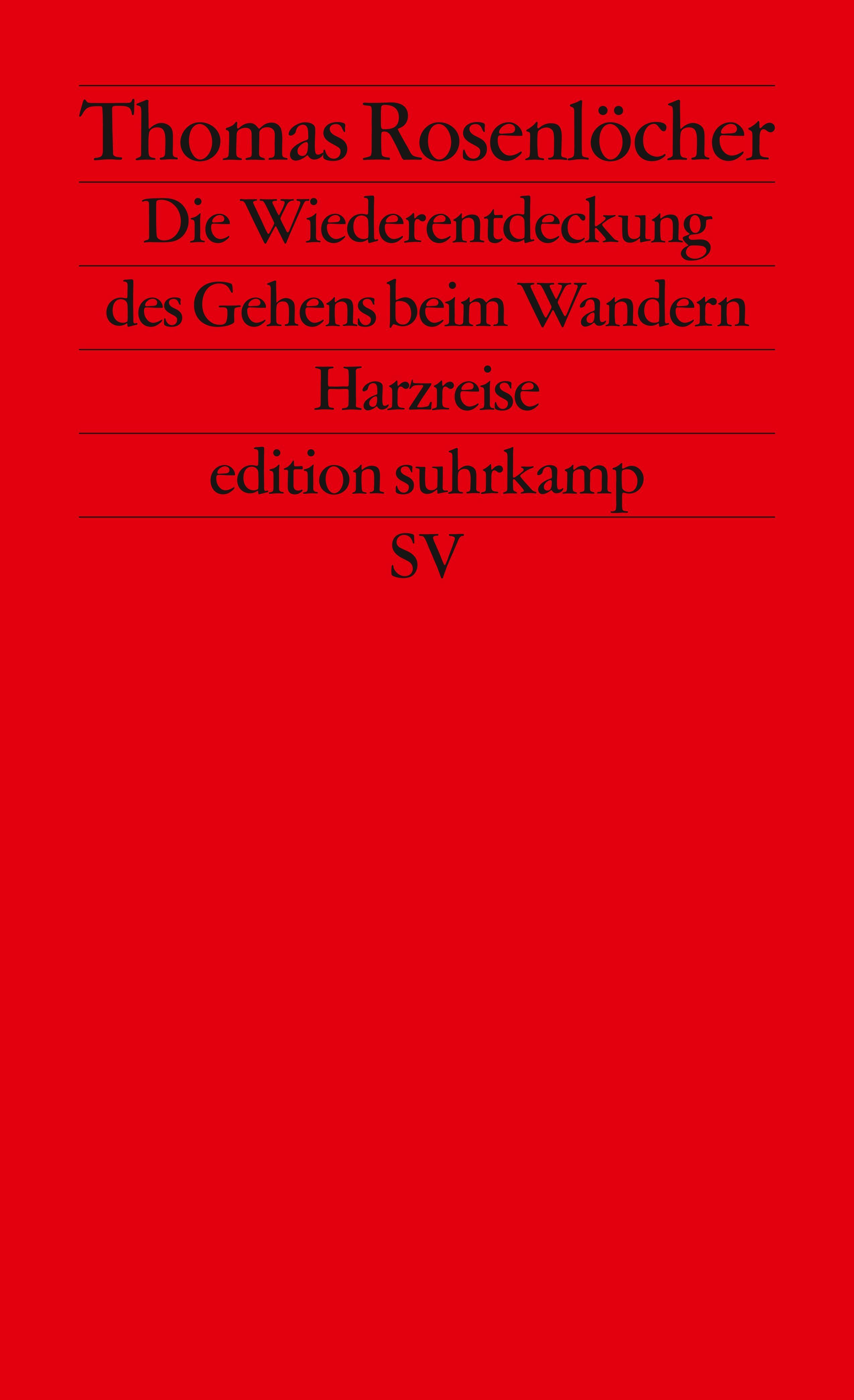 Vorderes Coverbild Die Wiederentdeckung des Gehens beim Wandern