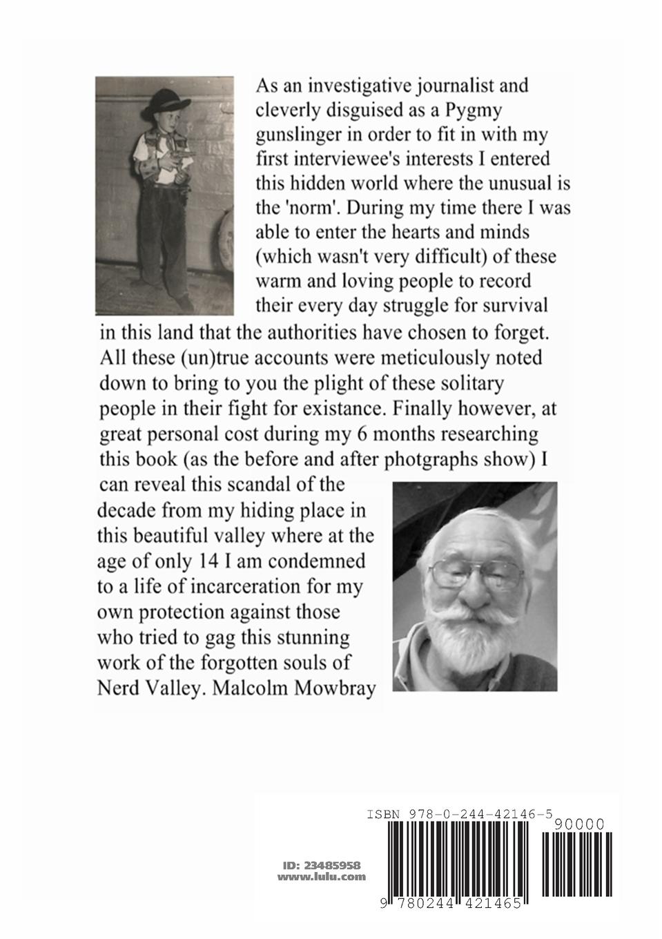 Rückseitencover Tales from the Asylum, Nerd Valley Uncovered