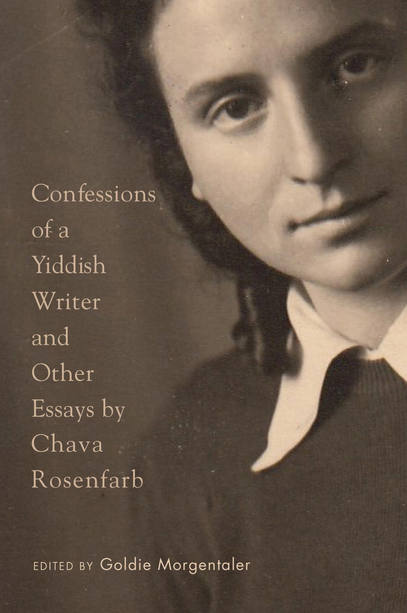 Vorderes Coverbild Confessions of a Yiddish Writer and Other Essays
