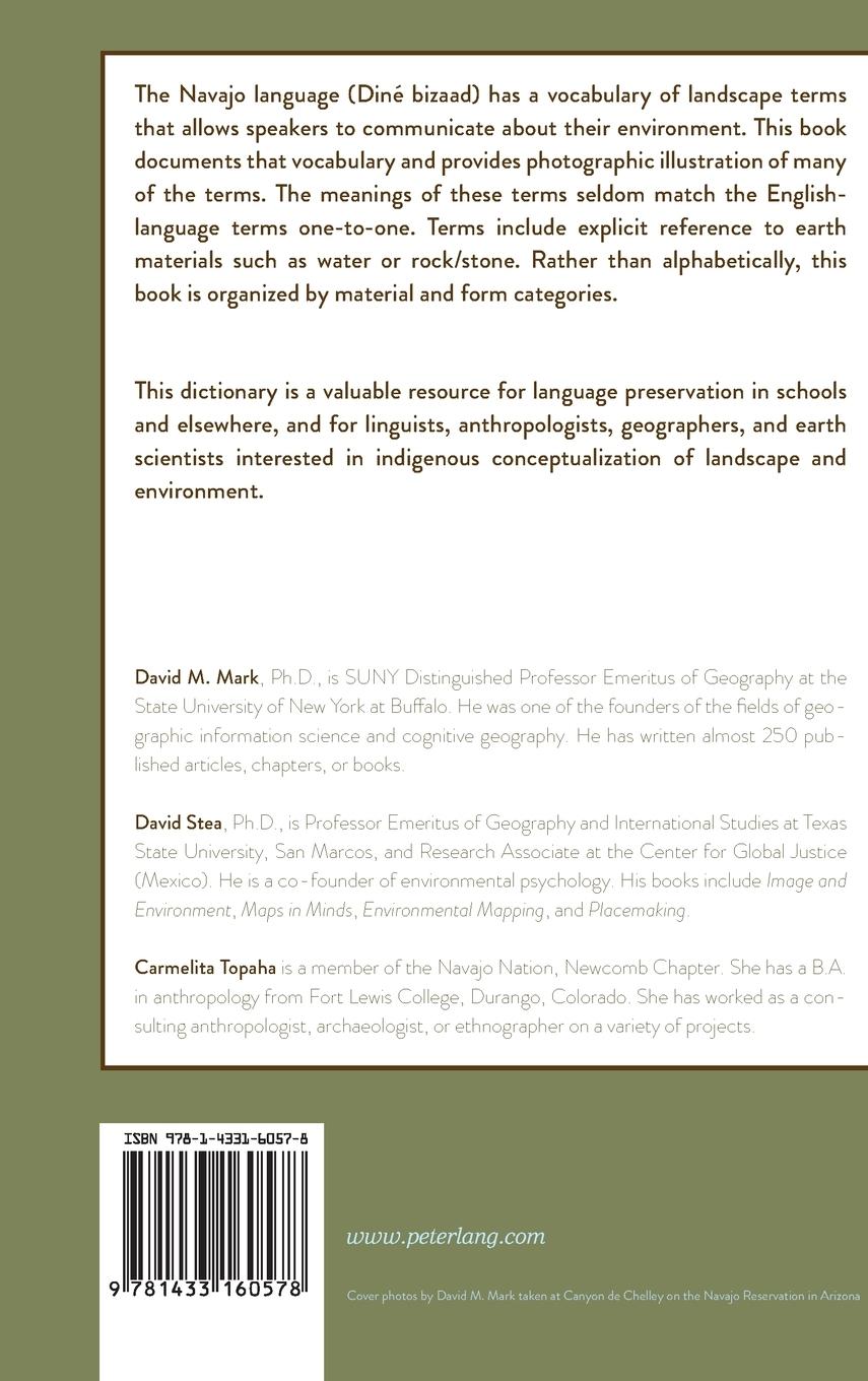 Rückseitencover An Illustrated Dictionary of Navajo Landscape Terms