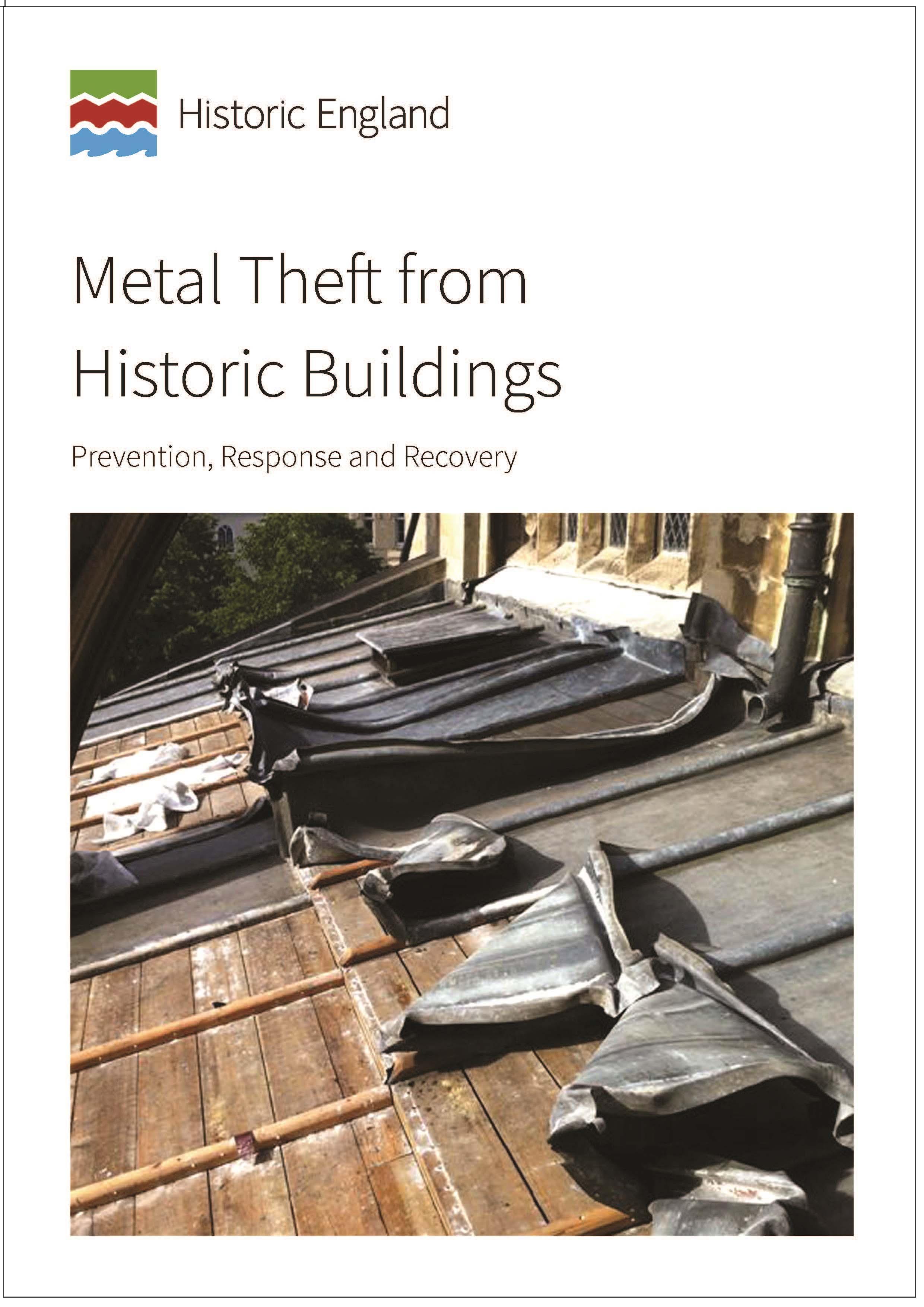 Vorderes Coverbild Metal Theft from Historic Buildings