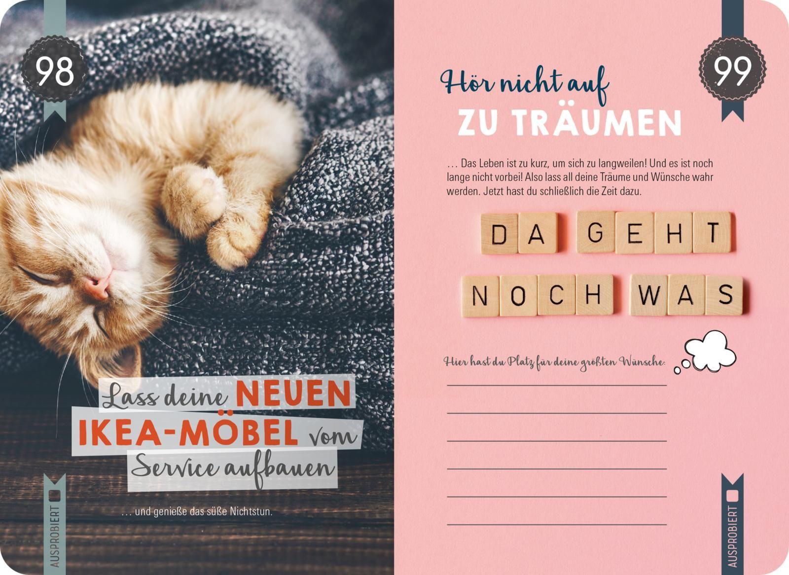 Beispielinhalt (Bild) 99 Dinge, die du im Ruhestand endlich tun kannst