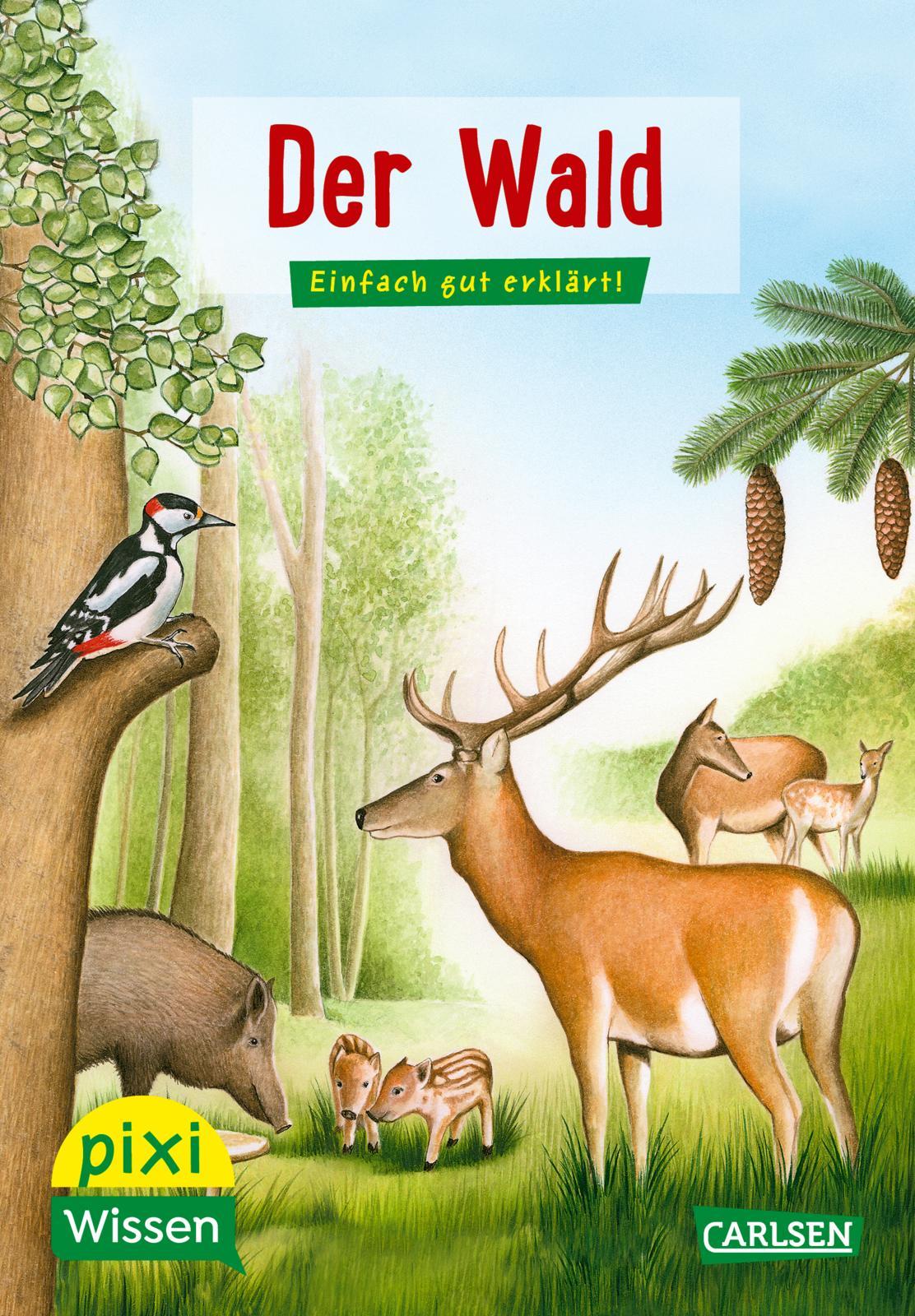 Vorderes Coverbild Pixi Wissen 36: VE 5: Der Wald