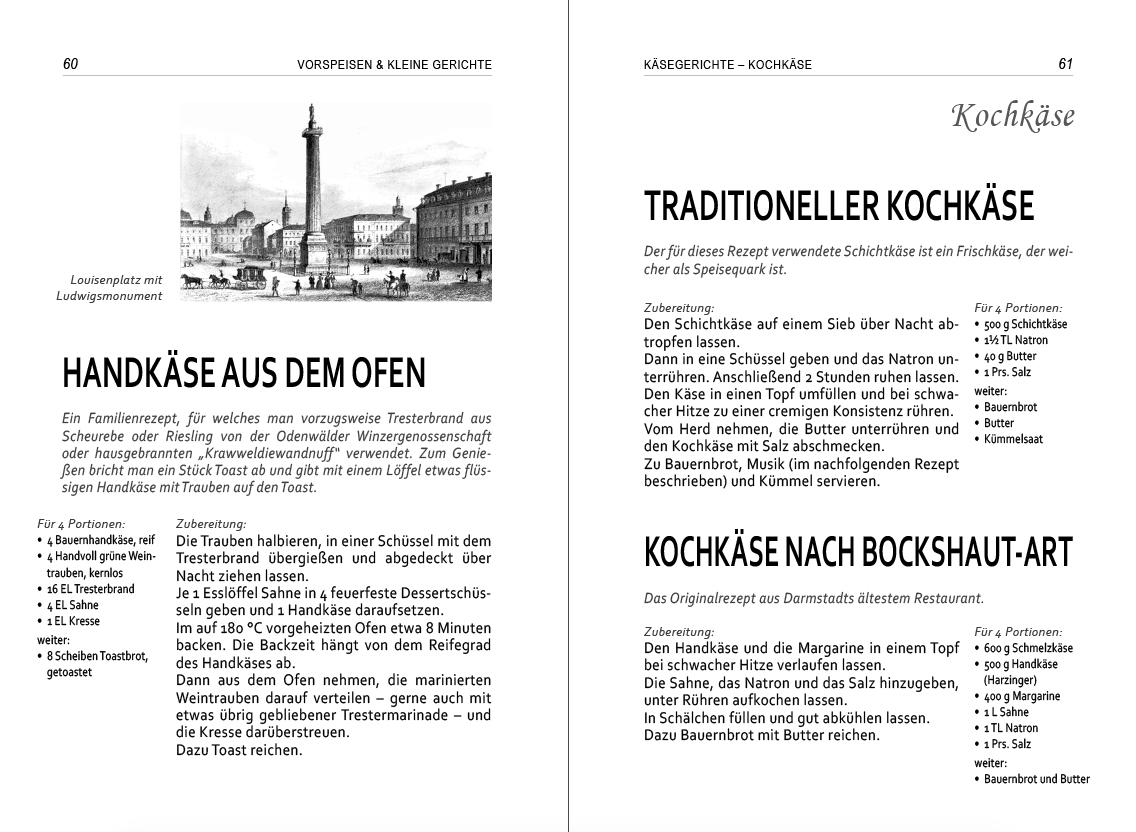 Beispielinhalt (Bild) Darmstädter Kochbuch