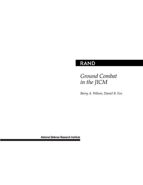 Vorderes Coverbild Ground Combat in the JICM