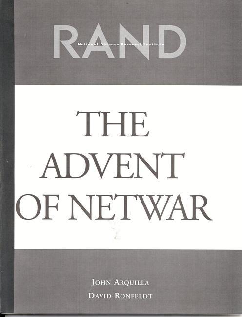 Vorderes Coverbild The Advent Of Netwar