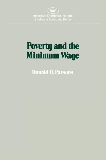 Vorderes Coverbild Poverty and the Minimum Wage