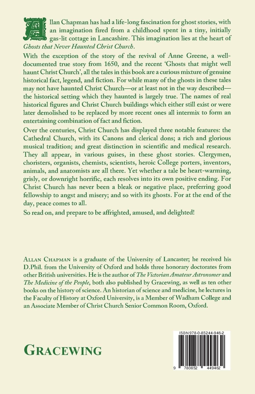 Rückseitencover Ghosts that Never Haunted Christ Church