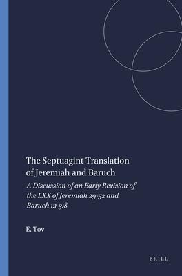 Vorderes Coverbild The Septuagint Translation of Jeremiah and Baruch