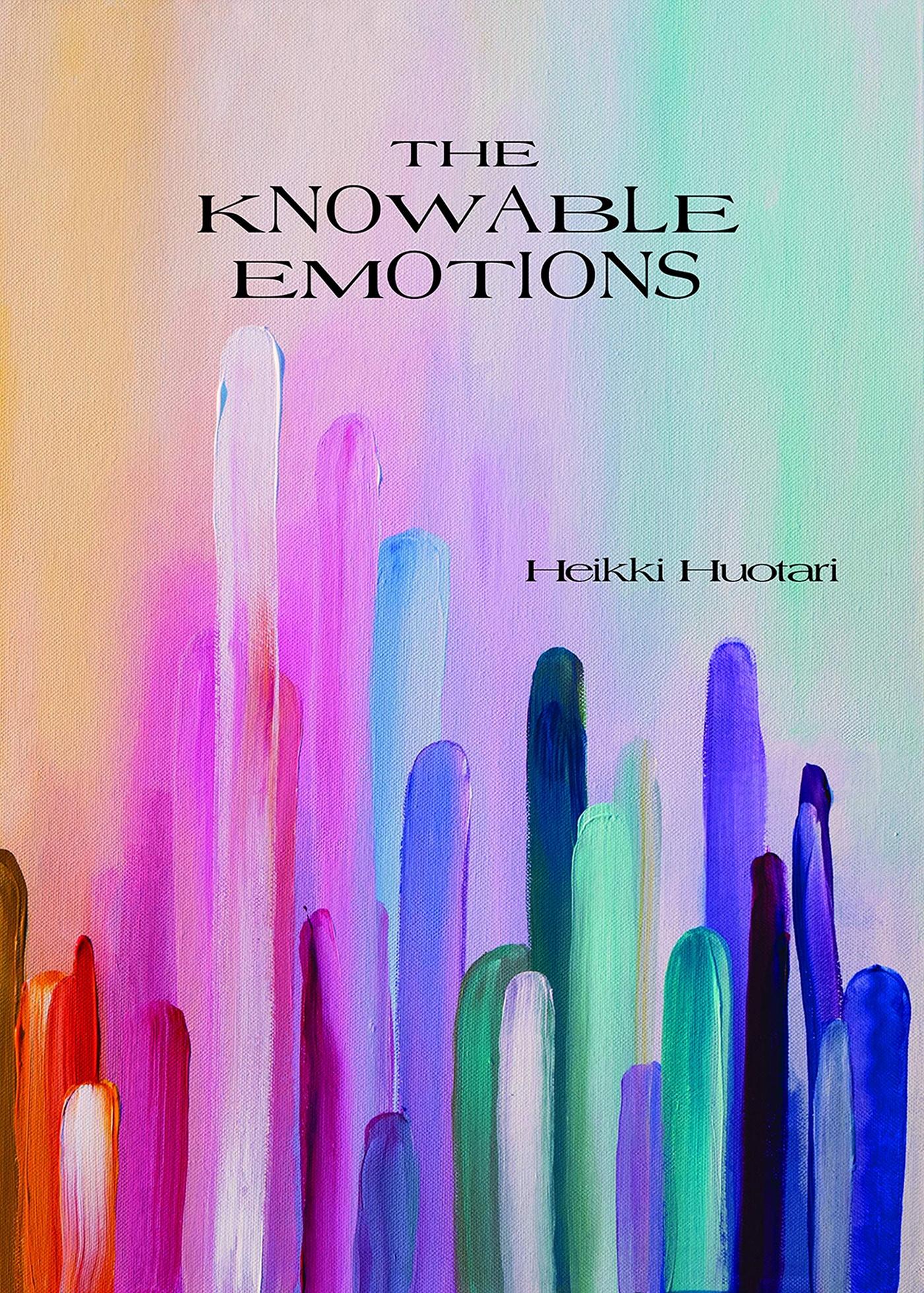 Vorderes Coverbild The Knowable Emotions