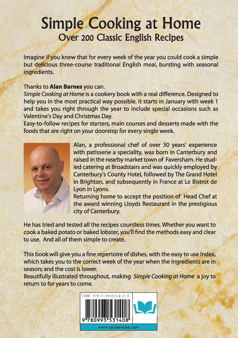 Rückseitencover Simple Cooking at Home