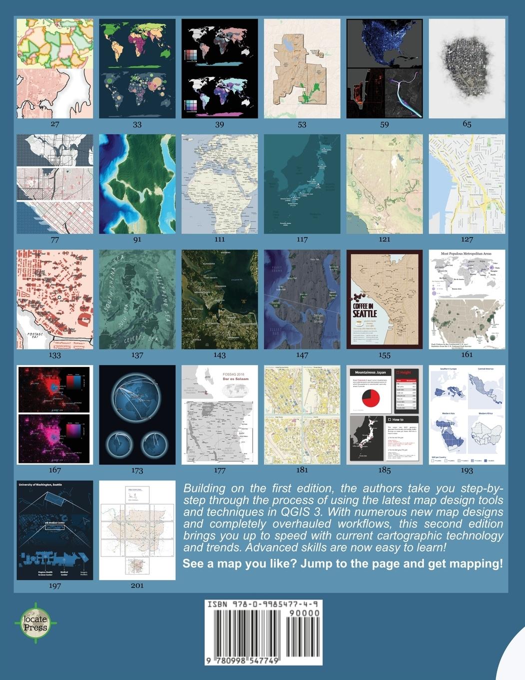 Rückseitencover QGIS Map Design