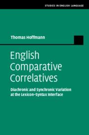 Vorderes Coverbild English Comparative Correlatives