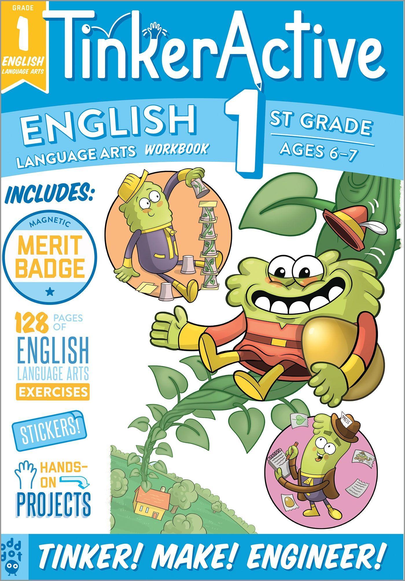 Vorderes Coverbild Tinkeractive Workbooks: 1st Grade English Language Arts