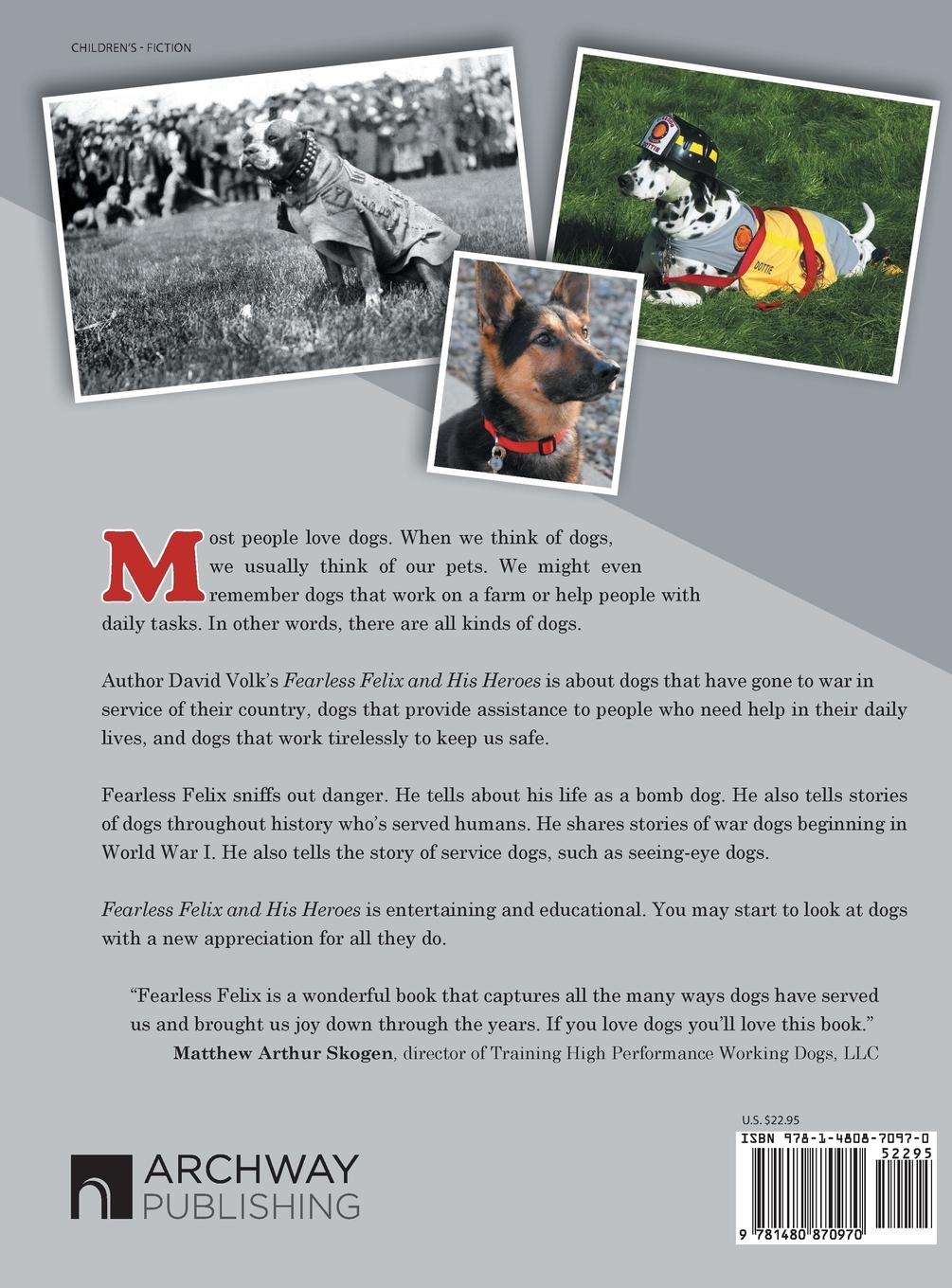 Rückseitencover Fearless Felix and His Heroes