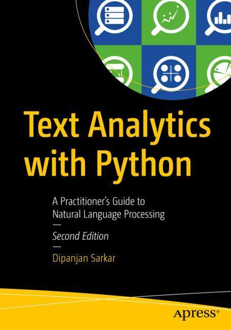 Vorderes Coverbild Text Analytics with Python