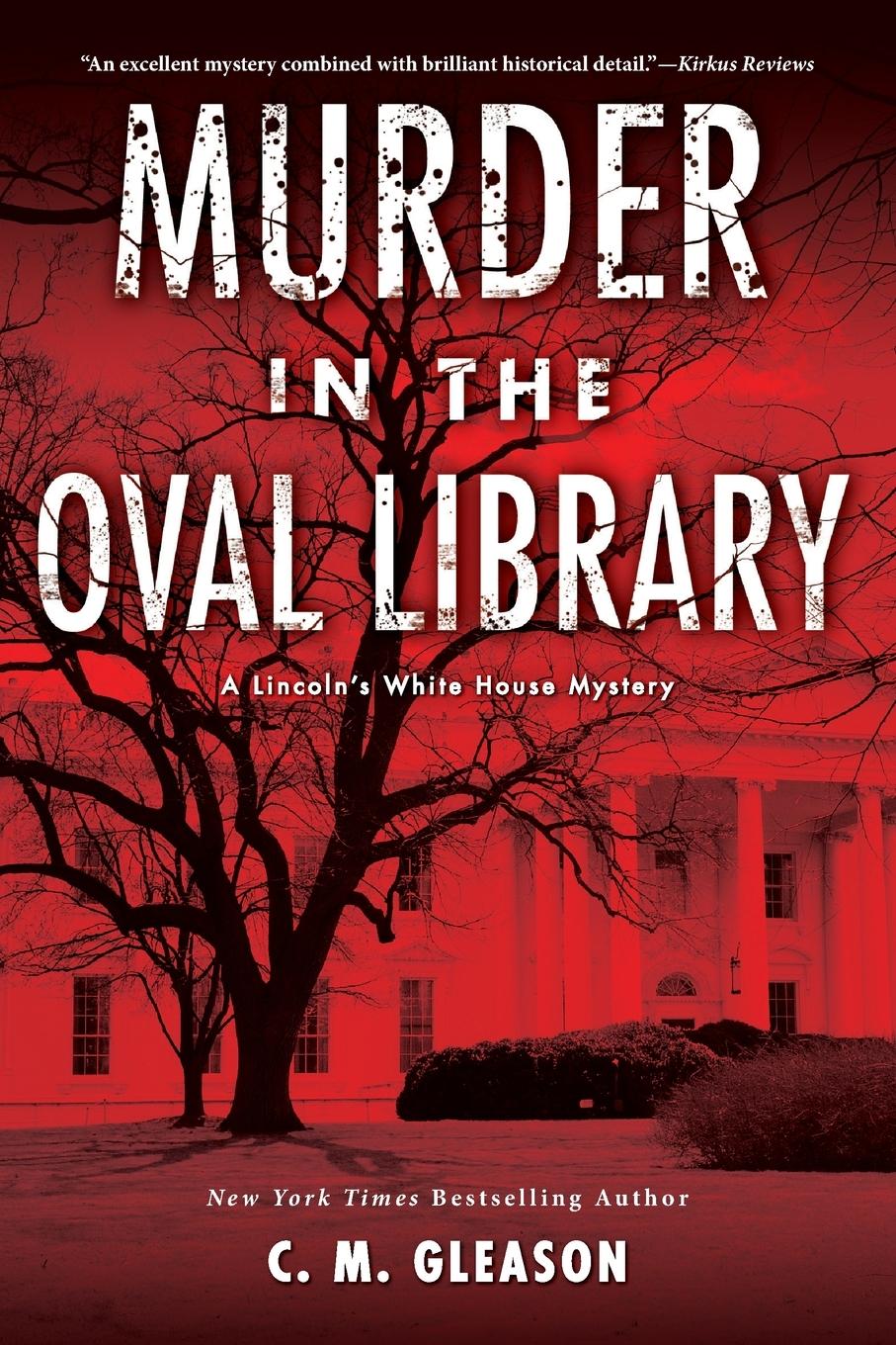 Vorderes Coverbild Murder in the Oval Library