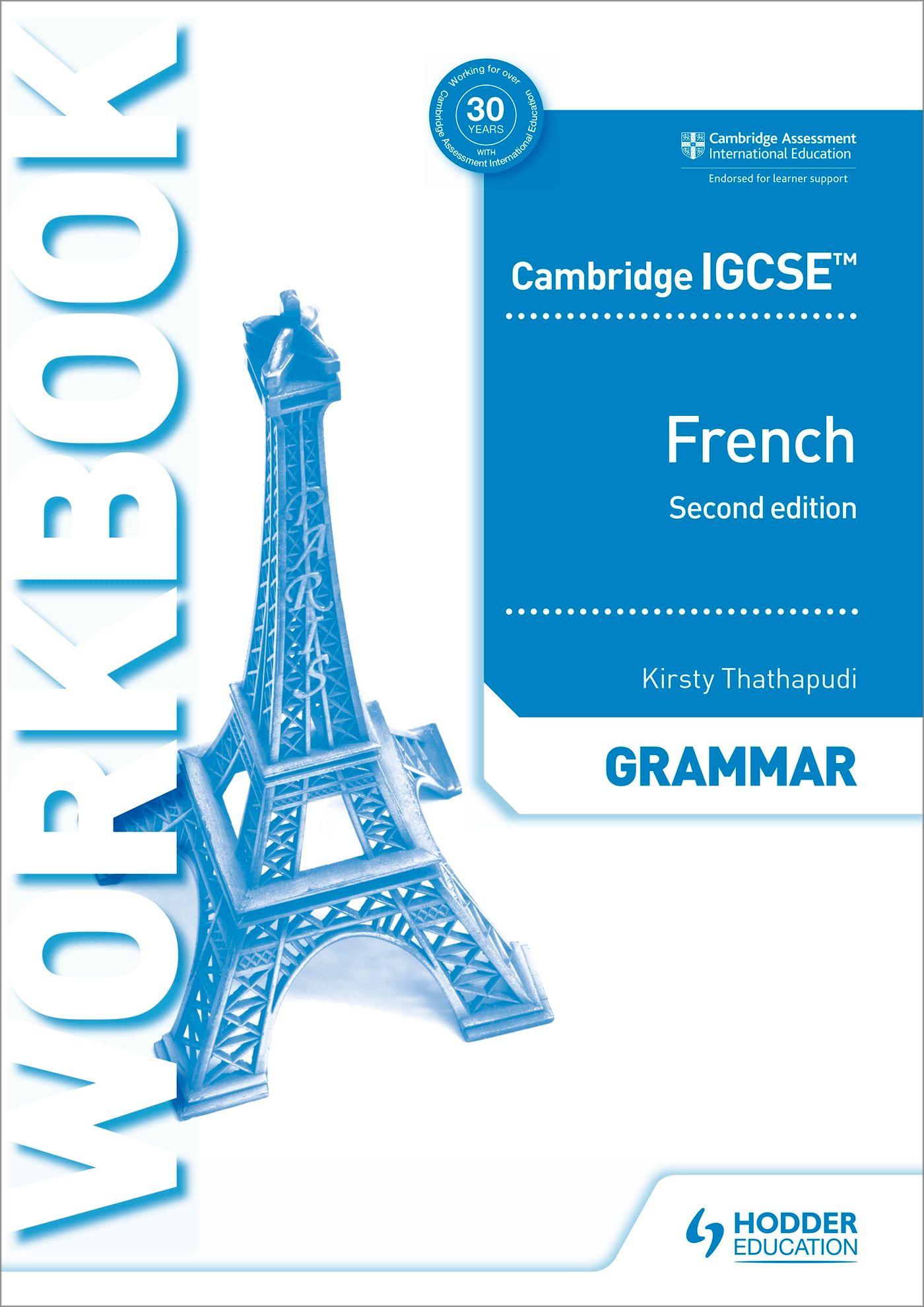 Vorderes Coverbild Cambridge IGCSE(TM) French Grammar Workbook
