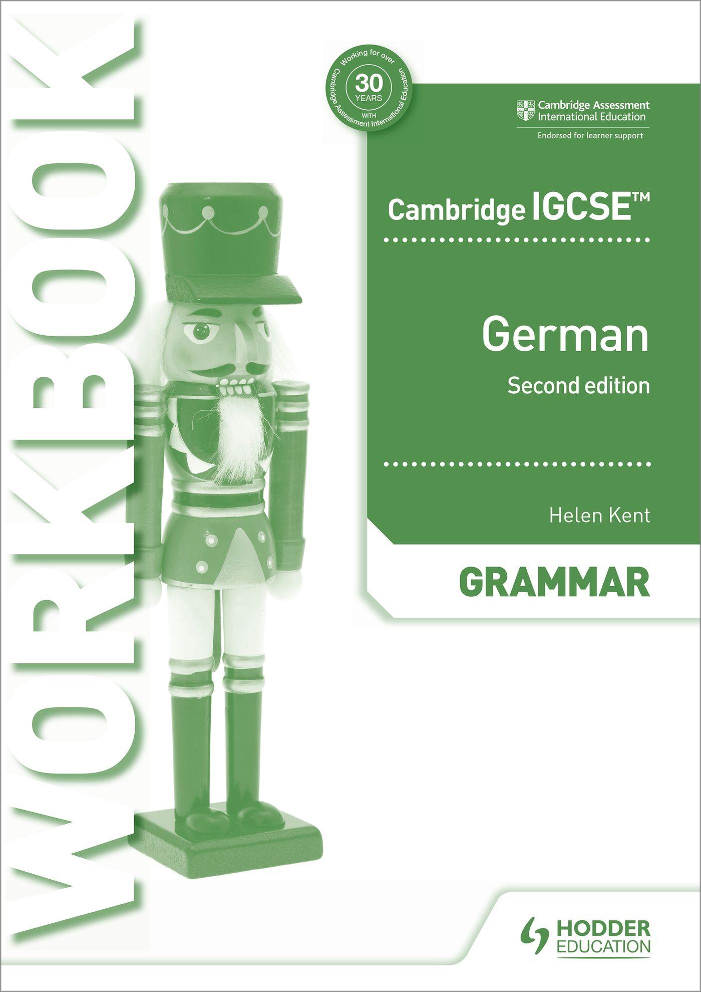 Vorderes Coverbild Cambridge IGCSE(TM) German Grammar Workbook