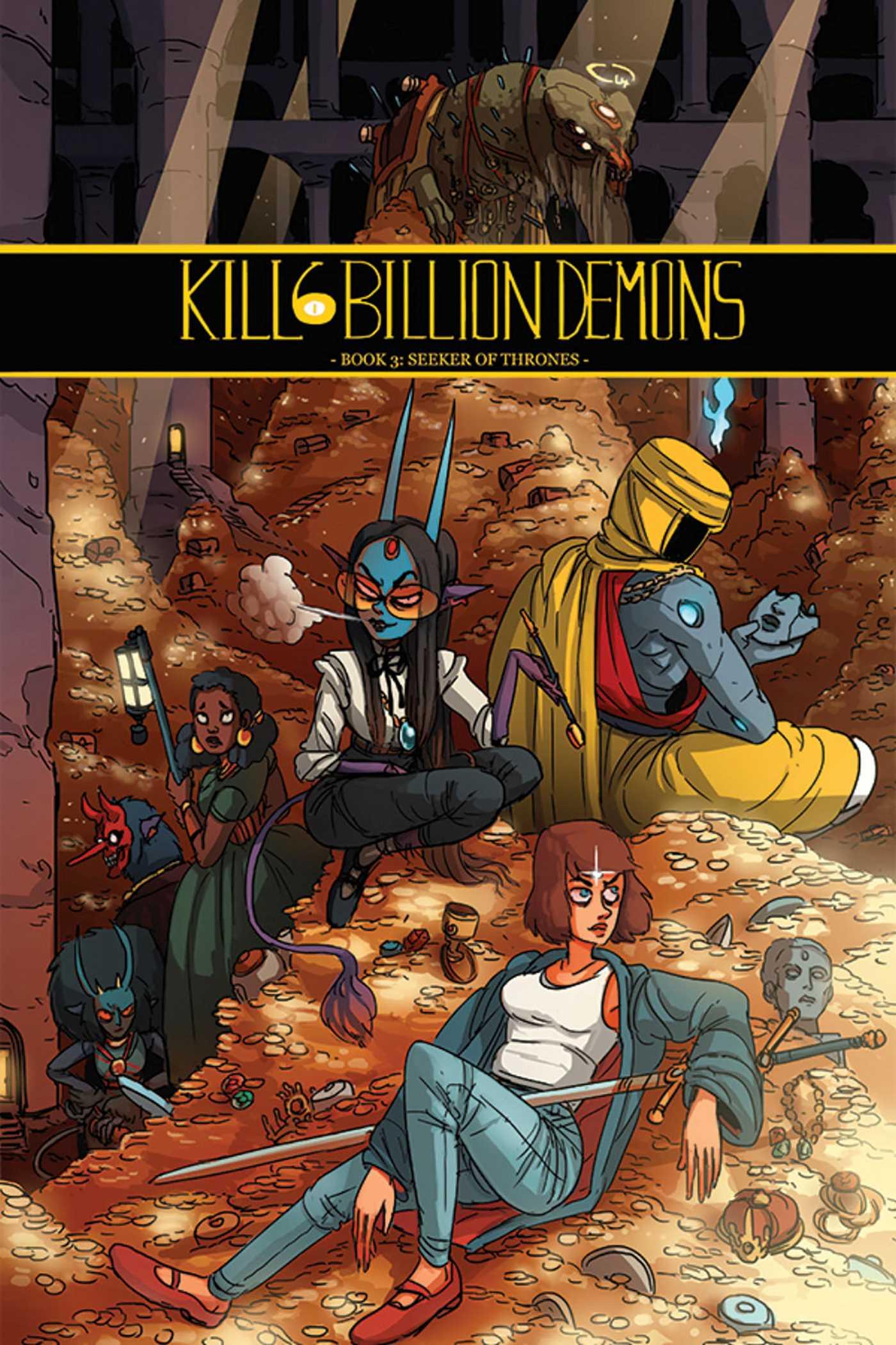 Vorderes Coverbild Kill 6 Billion Demons Book 3