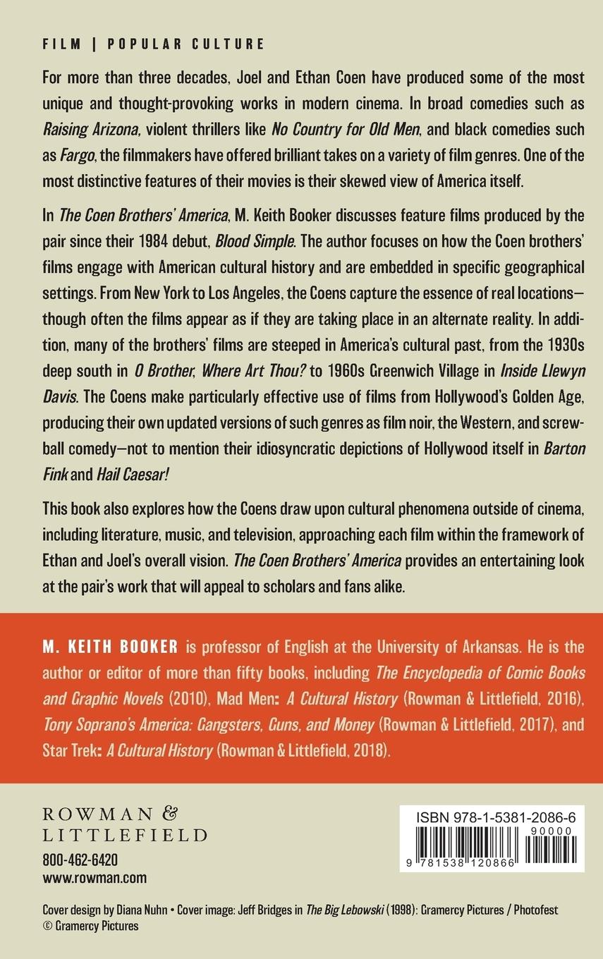 Rückseitencover Coen Brothers' America