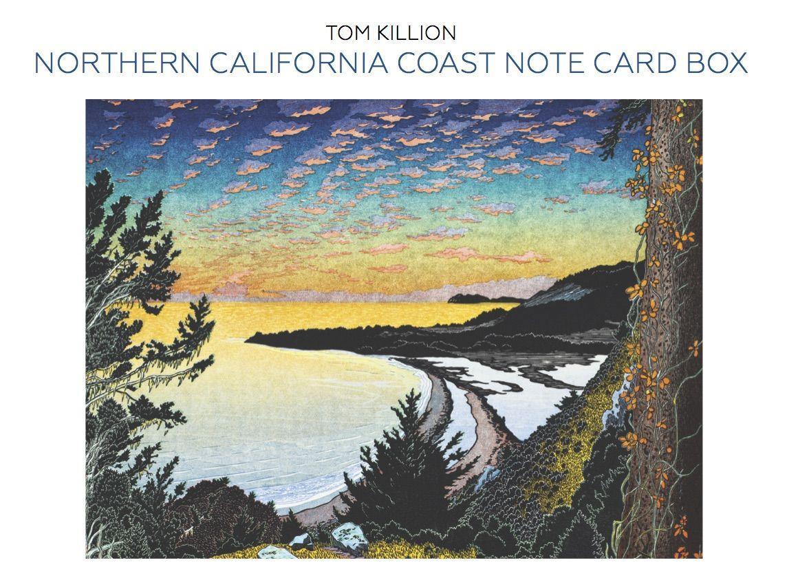 Vorderes Coverbild Northern California Coast Note Card Box