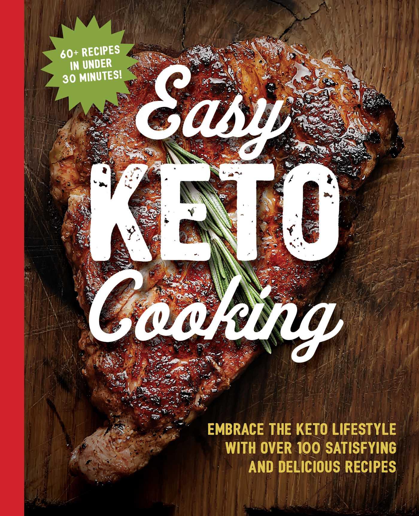 Vorderes Coverbild The Easy Keto Cooking Cookbook