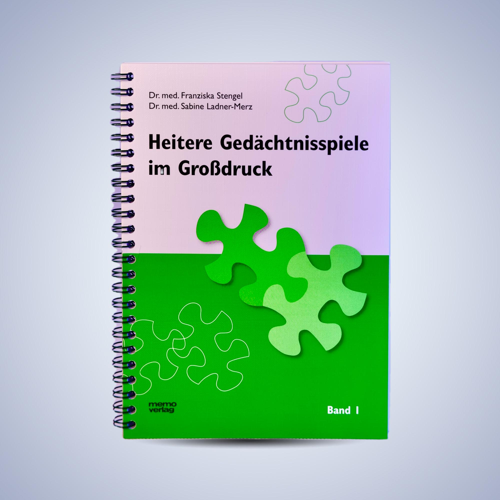 Vorderes Coverbild Heitere Gedächtnisspiele im Großdruck 1