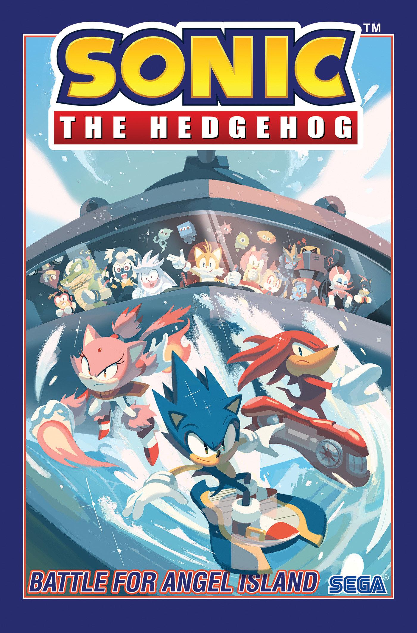 Vorderes Coverbild Sonic the Hedgehog, Vol. 3: Battle for Angel Island