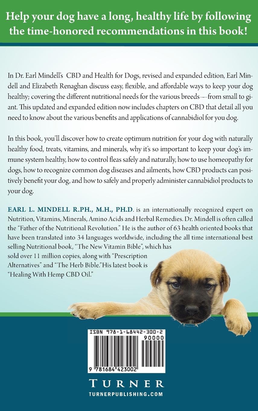 Rückseitencover Dr. Earl Mindell's CBD and Health for Dogs