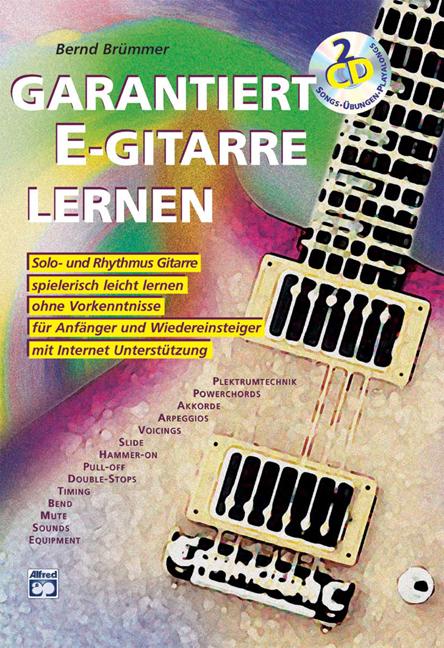 Vorderes Coverbild Garantiert E-Gitarre lernen