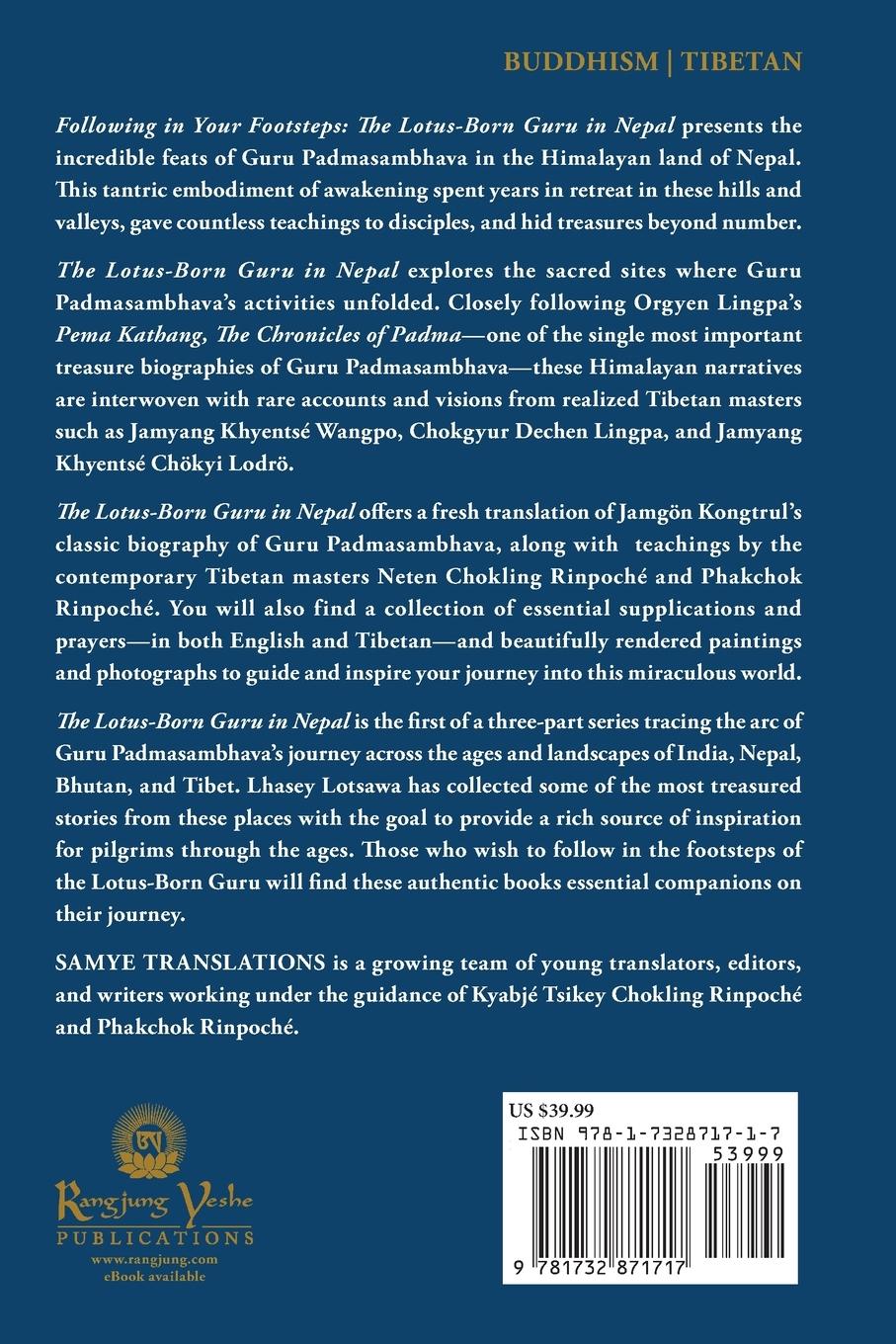 Rückseitencover Following in Your Footsteps