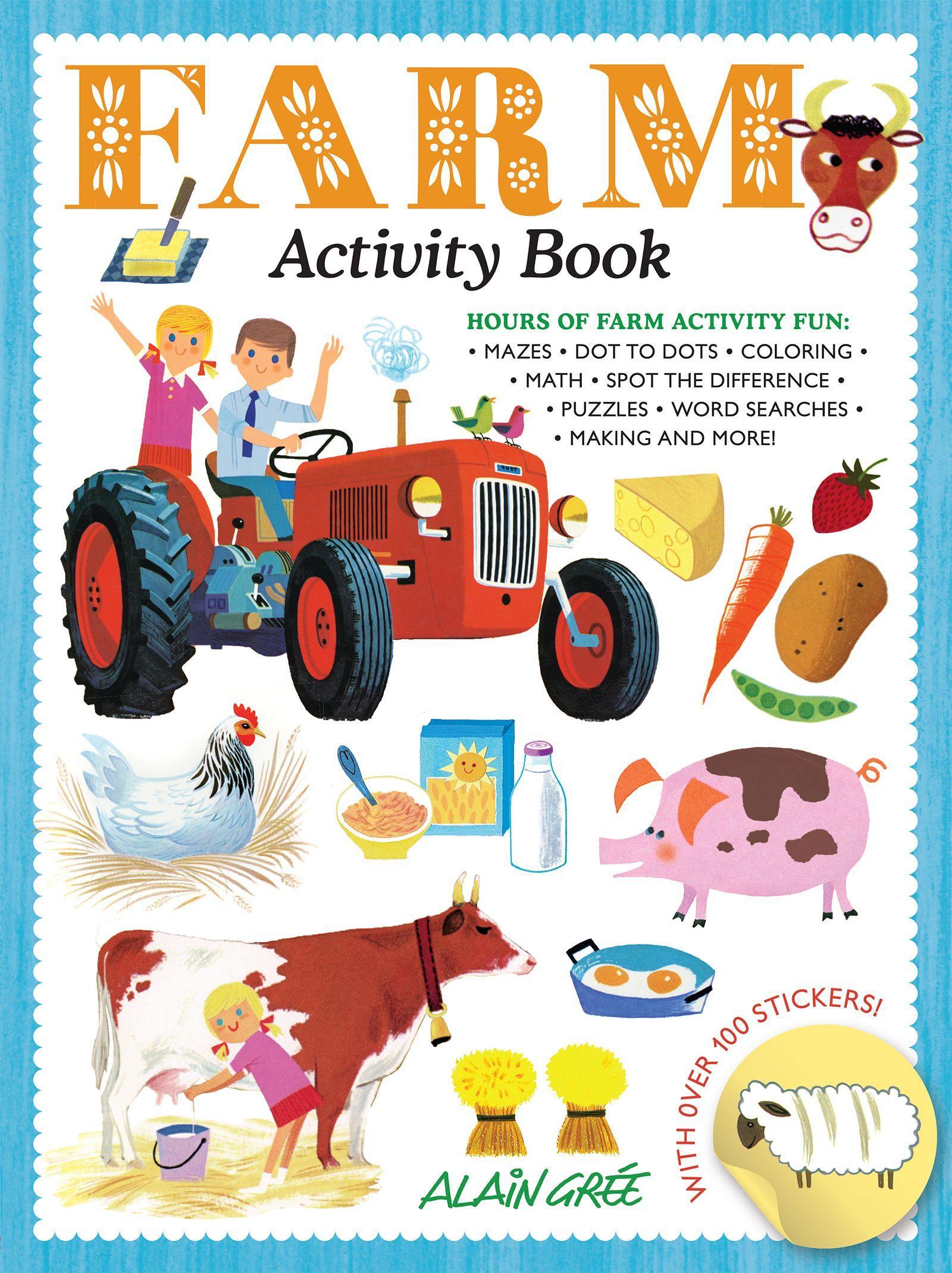 Vorderes Coverbild Farm Activity Book