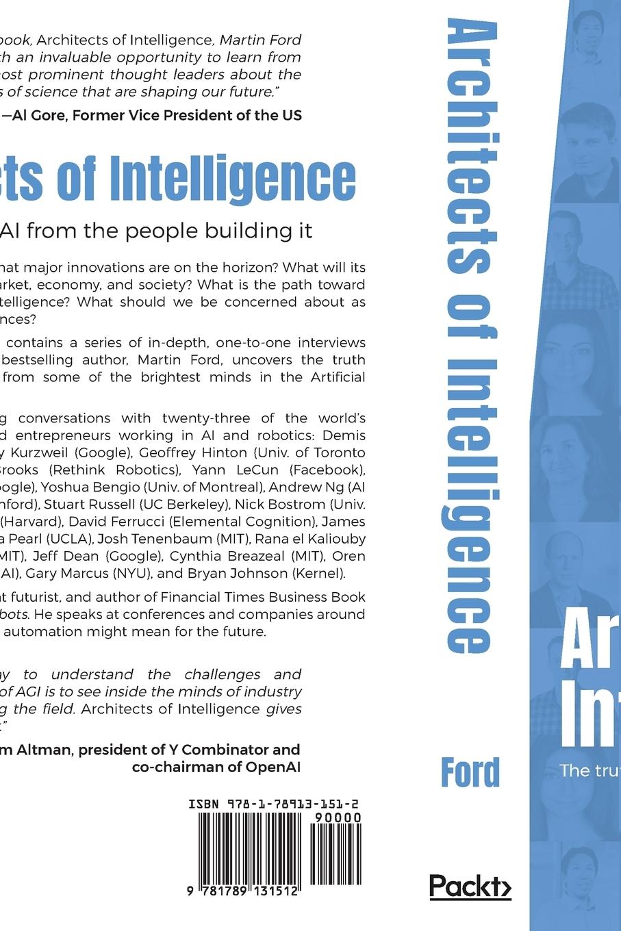 Rückseitencover Architects of Intelligence