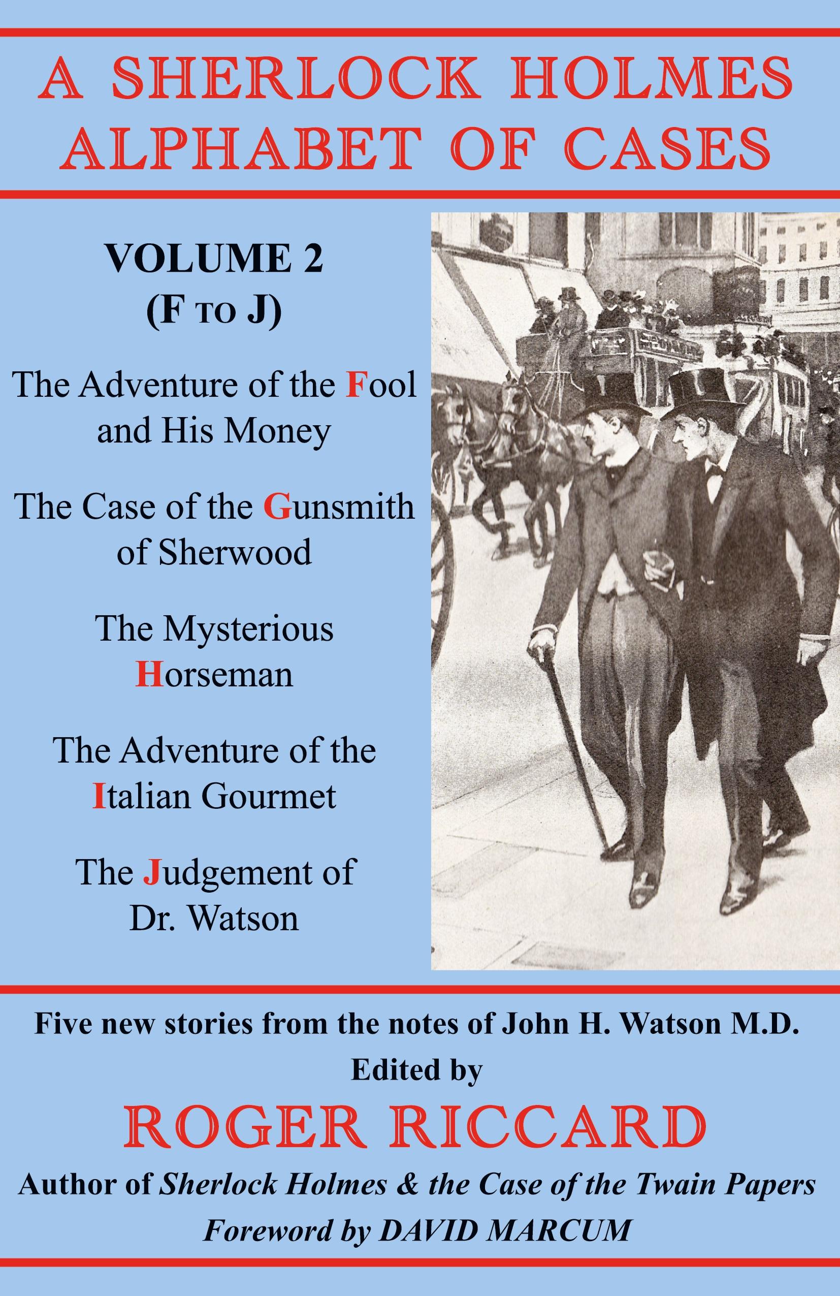 Vorderes Coverbild A Sherlock Holmes Alphabet of Cases