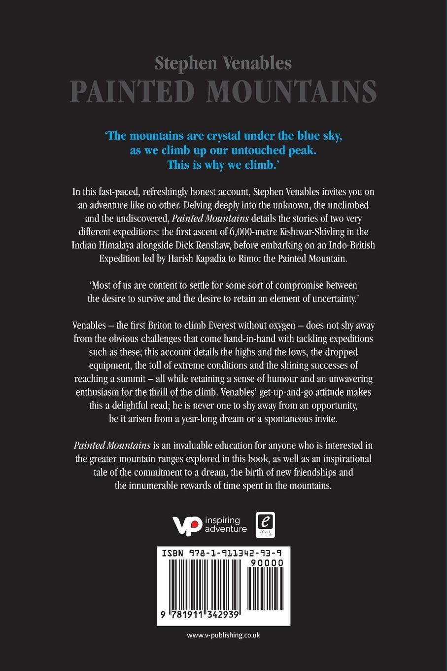 Rückseitencover Painted Mountains