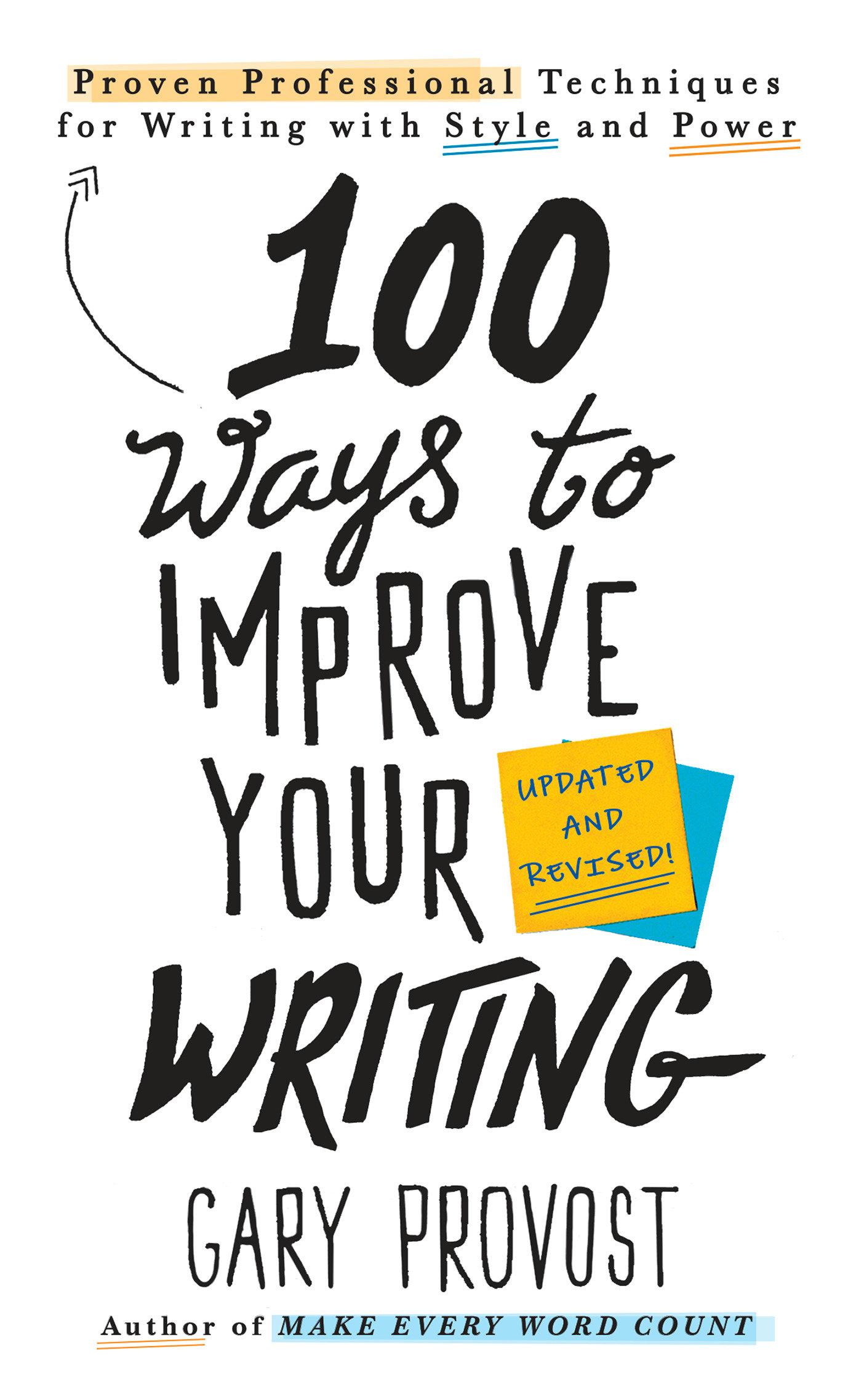 Vorderes Coverbild 100 Ways to Improve Your Writing (Updated)
