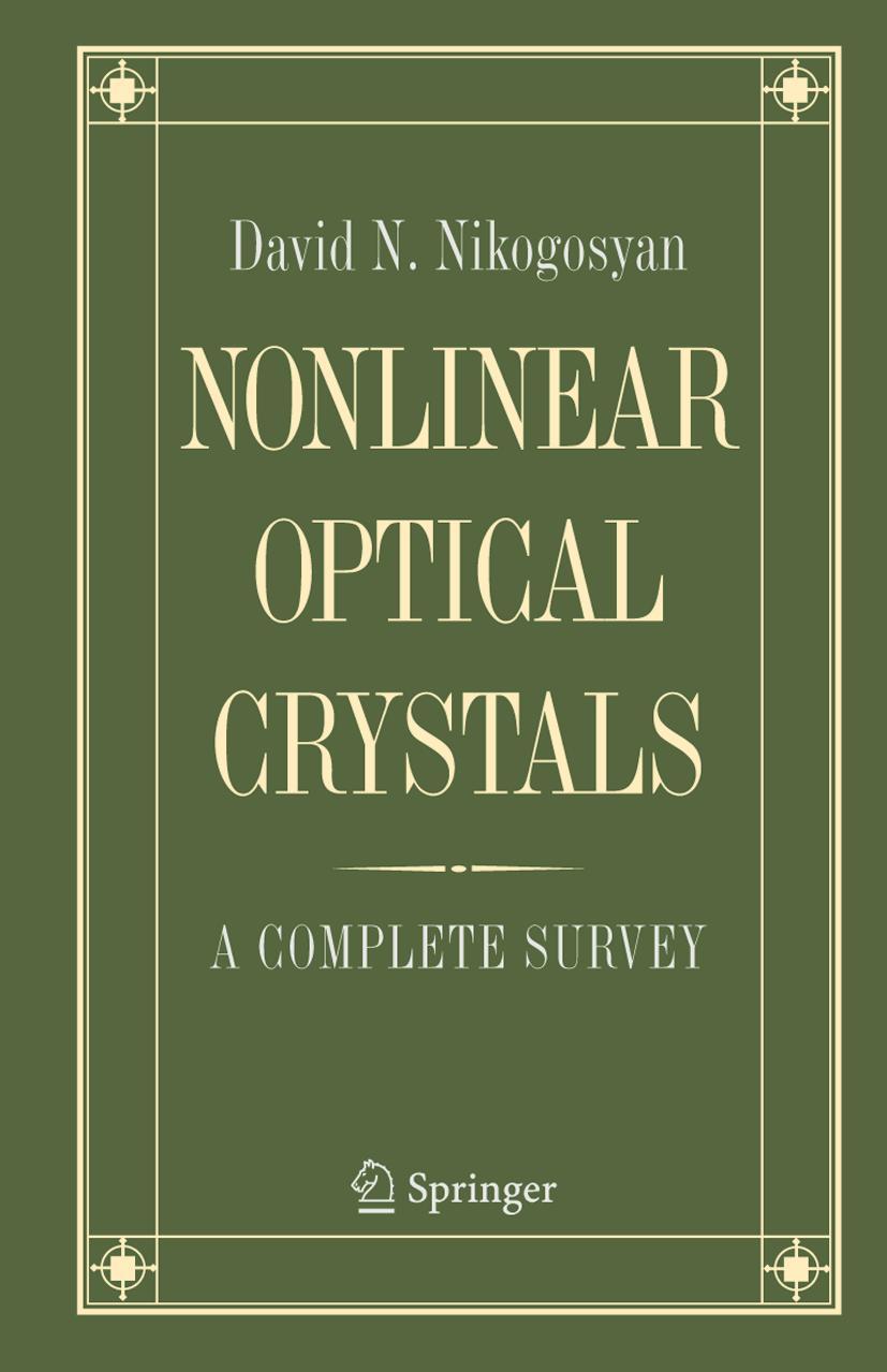 Vorderes Coverbild Nonlinear Optical Crystals: A Complete Survey