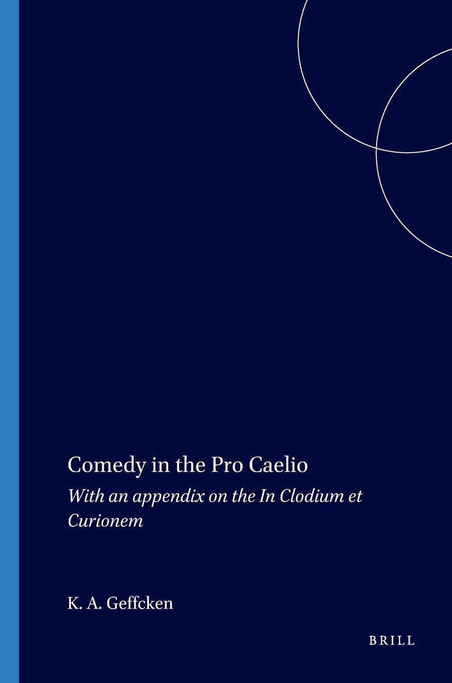 Vorderes Coverbild Comedy in the Pro Caelio